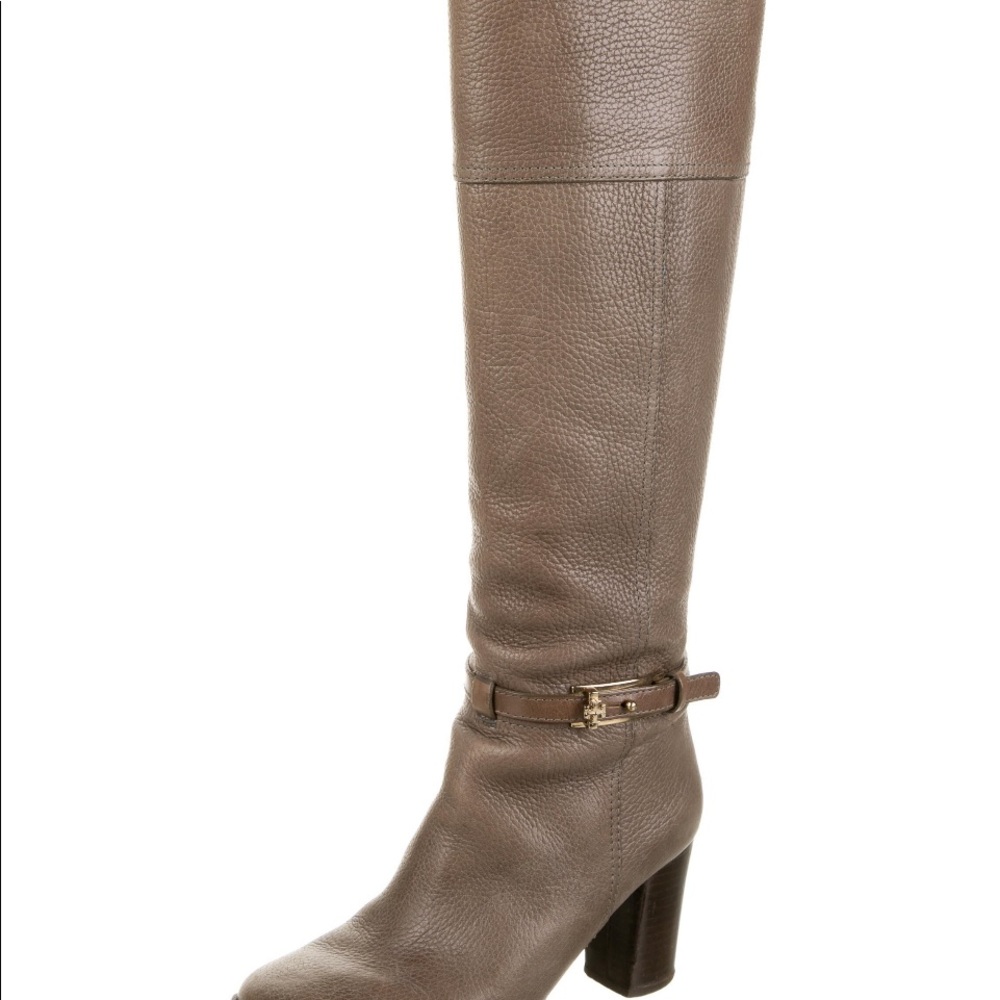 Tory burch heeled boots